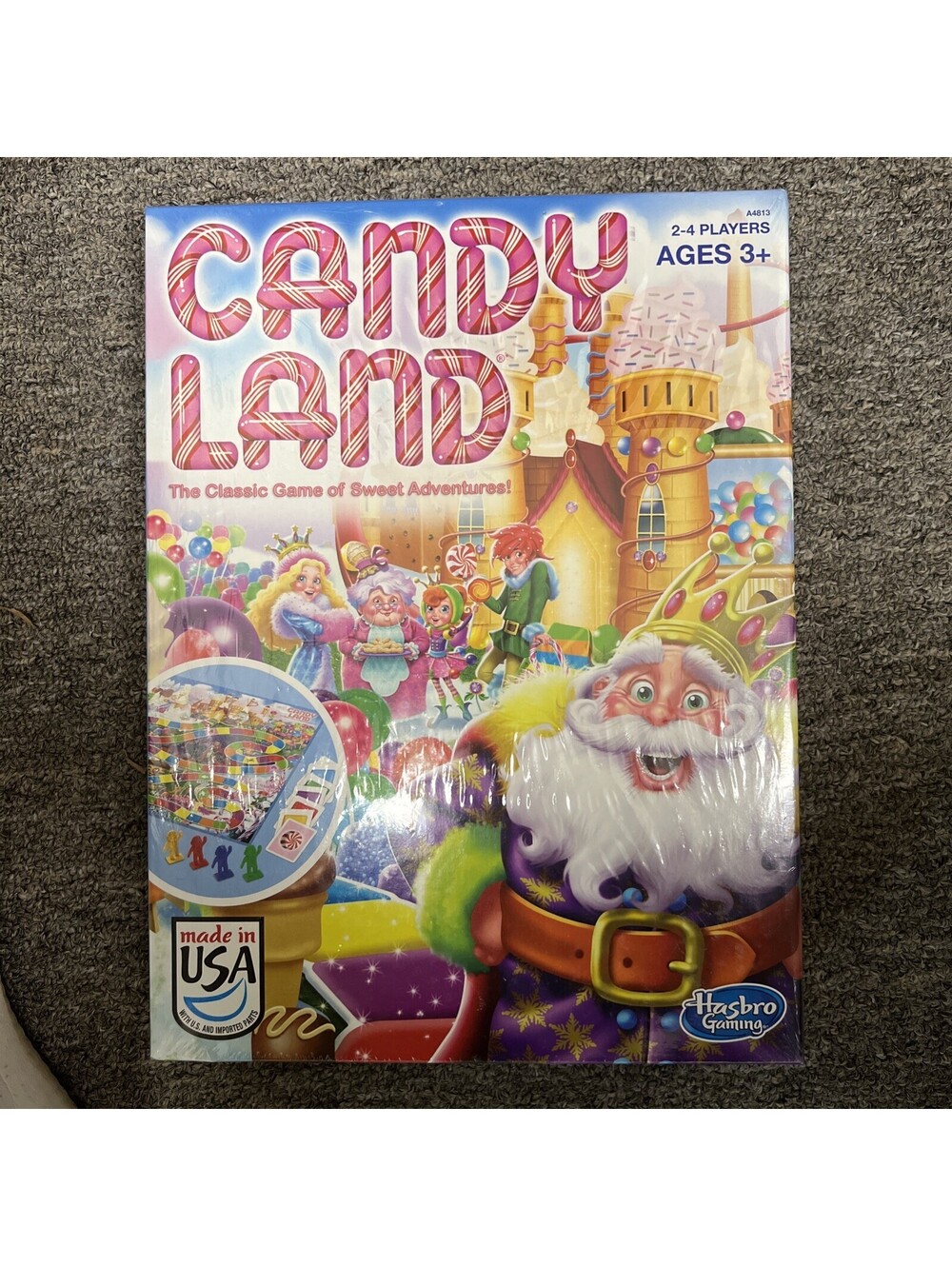Candyland Game ,New! Sealed Box Hasbro Games Age 3 up Classic Board Game